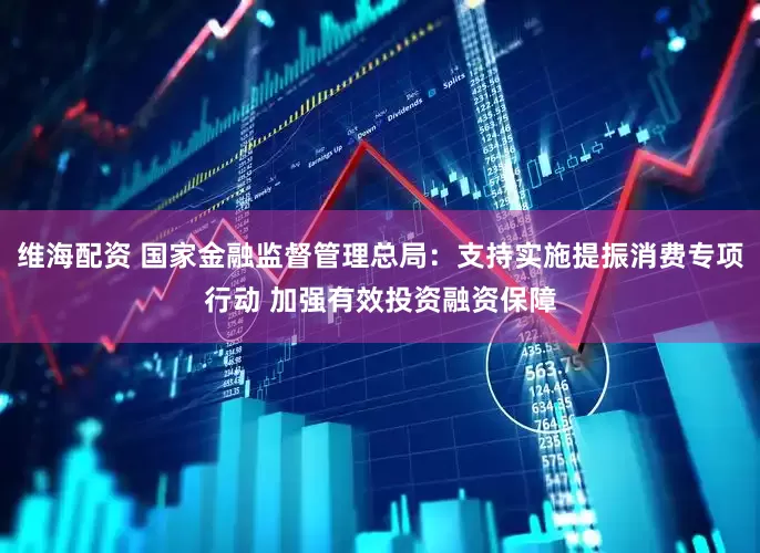 维海配资 国家金融监督管理总局：支持实施提振消费专项行动 加强有效投资融资保障